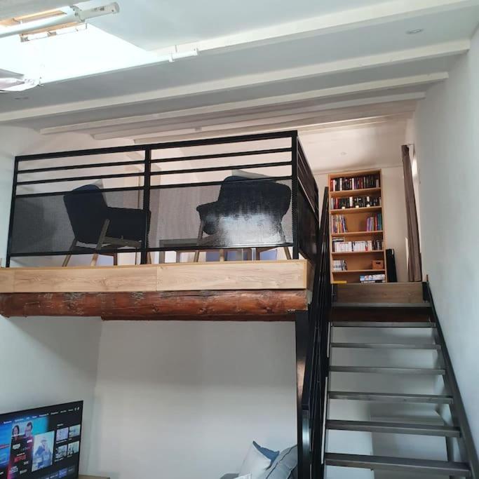 Duplex Sous Les Toits Apartment ริเยซ์ ภายนอก รูปภาพ